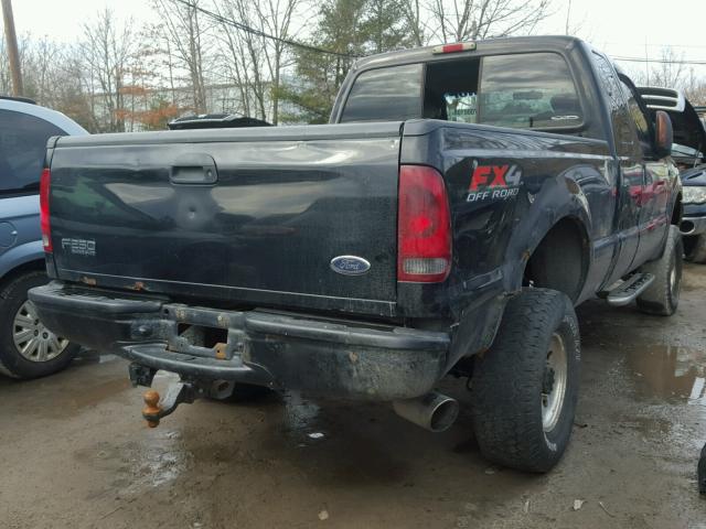 1FTNX21P94EA22029 - 2004 FORD F250 SUPER BLACK photo 4