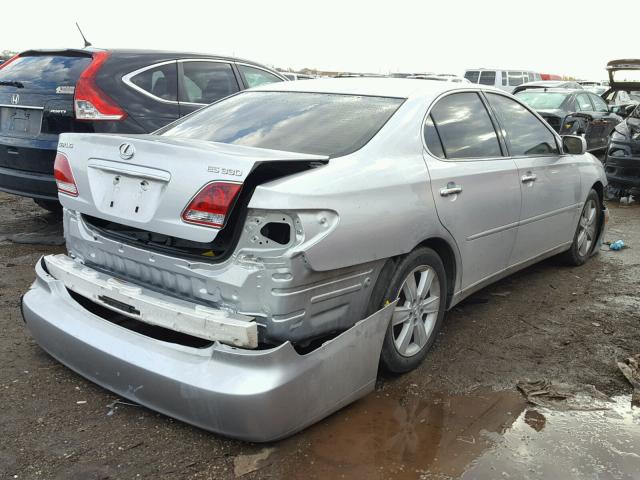 JTHBA30GX65158151 - 2006 LEXUS ES 330 SILVER photo 4