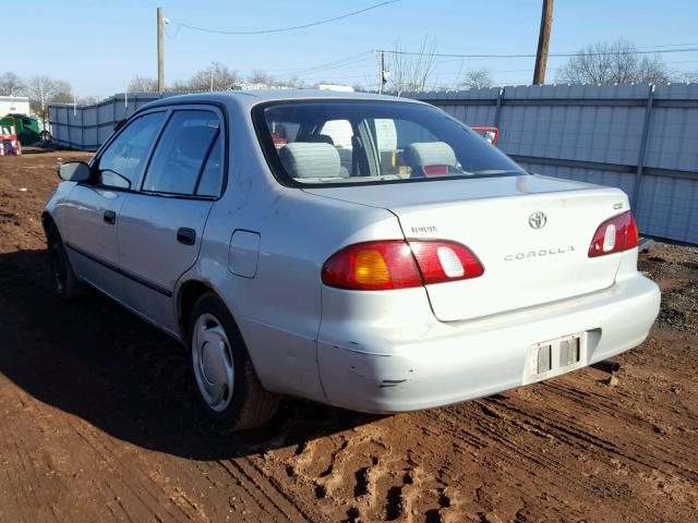 1NXBR12E5YZ392244 - 2000 TOYOTA COROLLA VE SILVER photo 3