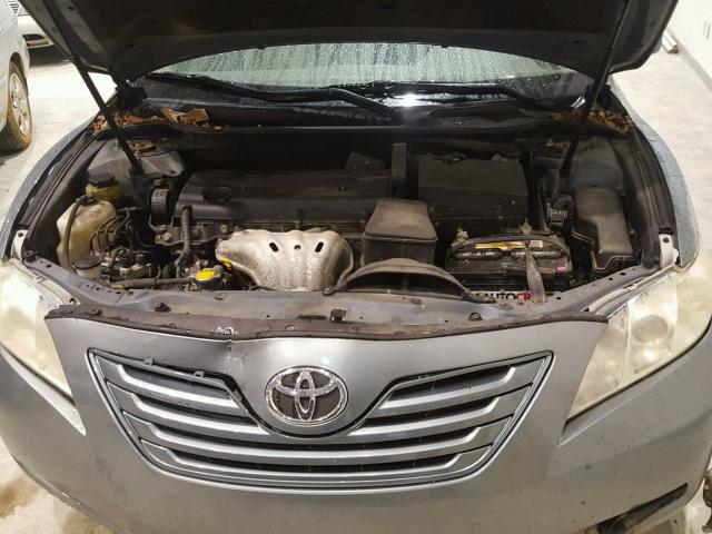 4T1BE46K17U724269 - 2007 TOYOTA CAMRY NEW BLUE photo 7