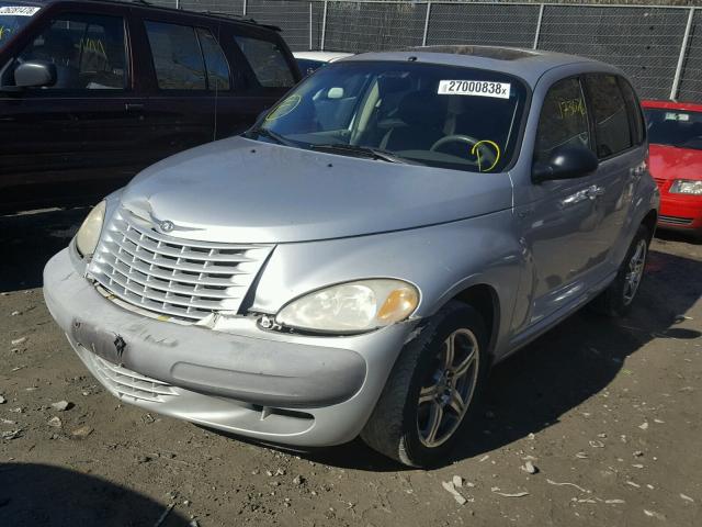 3C8FY4BB91T612774 - 2001 CHRYSLER PT CRUISER SILVER photo 2