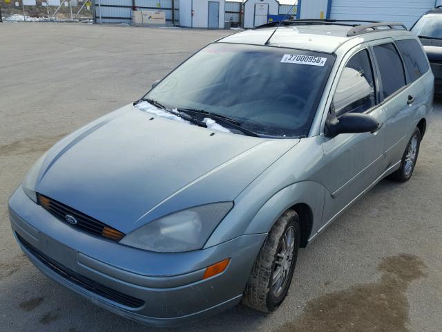 1FAHP363X3W212249 - 2003 FORD FOCUS SE GREEN photo 2