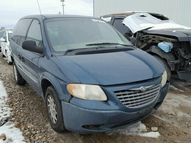 1C4GJ25351B276187 - 2001 CHRYSLER VOYAGER BLUE photo 1