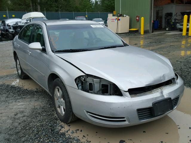 2G1WT58K479172934 - 2007 CHEVROLET IMPALA LT SILVER photo 1