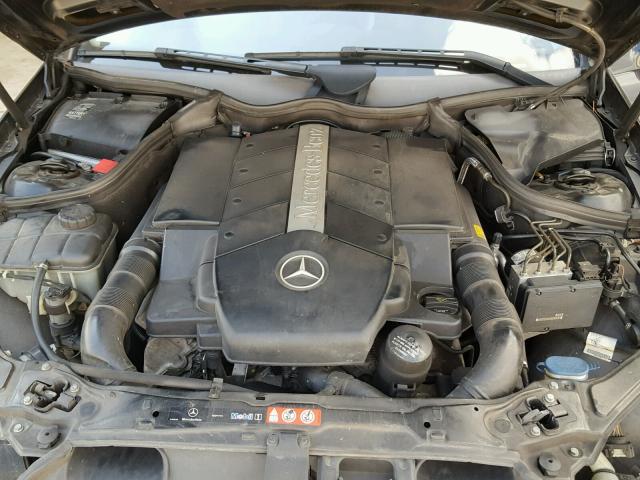 WDBTJ75HX6F188788 - 2006 MERCEDES-BENZ CLK 500 BLACK photo 7