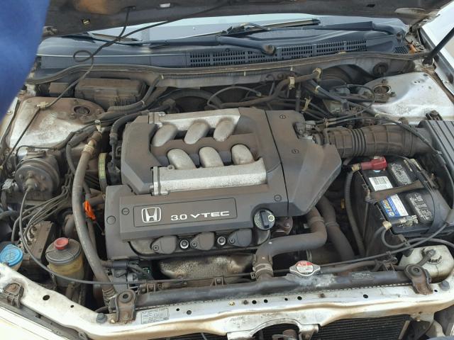 1HGCG16582A082284 - 2002 HONDA ACCORD EX SILVER photo 7