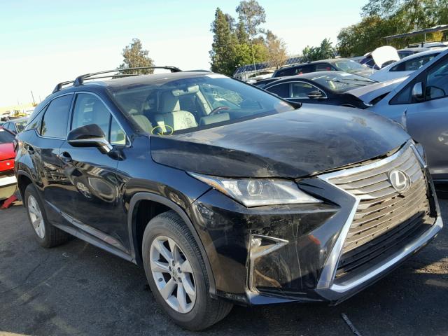 2T2ZZMCA1GC005549 - 2016 LEXUS RX 350 BLACK photo 1