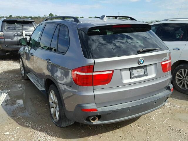 5UXFE43529L267581 - 2009 BMW X5 XDRIVE3 GRAY photo 3