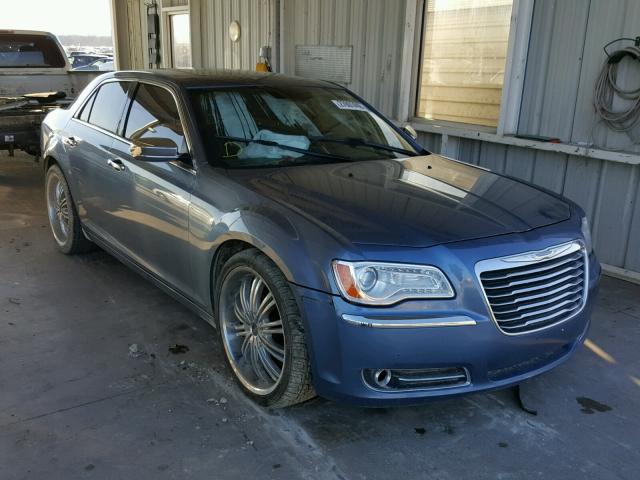 2C3CA5CG6BH592913 - 2011 CHRYSLER 300 LIMITE BLUE photo 1