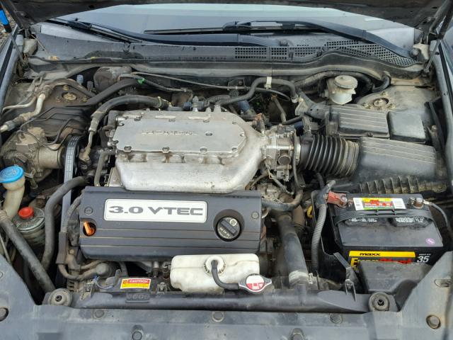 1HGCM66516A010435 - 2006 HONDA ACCORD EX GRAY photo 7