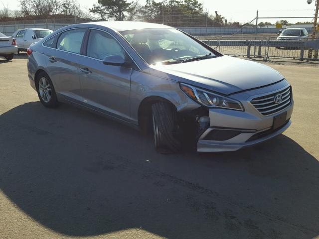 5NPE24AFXHH548337 - 2017 HYUNDAI SONATA SE SILVER photo 1