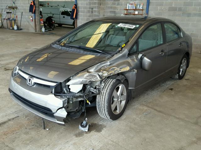 1HGFA16897L047211 - 2007 HONDA CIVIC EX 米色 照片 2