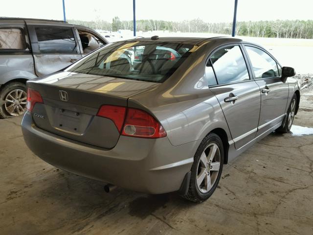 1HGFA16897L047211 - 2007 HONDA CIVIC EX 米色 照片 4