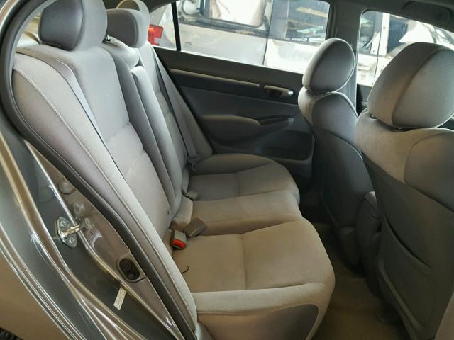 1HGFA16897L047211 - 2007 HONDA CIVIC EX 米色 照片 6