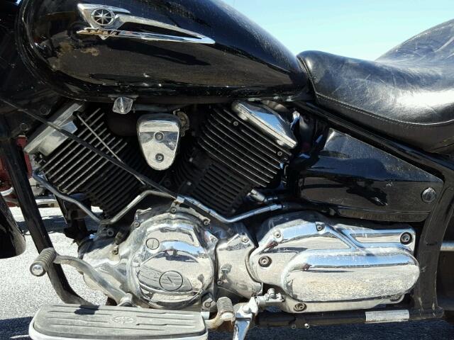 JYAVP11E17A099882 - 2007 YAMAHA XVS1100 BLACK photo 7