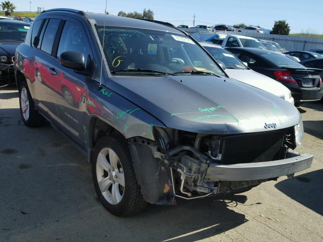 1C4NJDBBXCD583103 - 2012 JEEP COMPASS SP GRAY photo 1