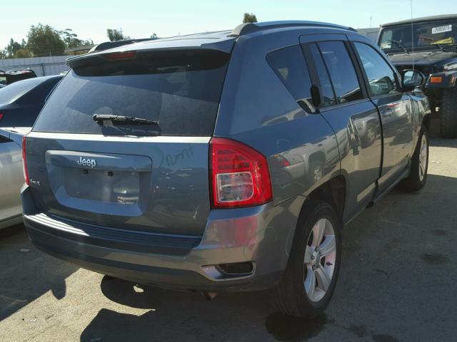 1C4NJDBBXCD583103 - 2012 JEEP COMPASS SP GRAY photo 4