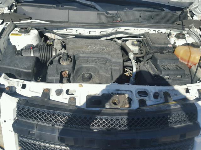 2CNDL73F376251593 - 2007 CHEVROLET EQUINOX LT WHITE photo 7