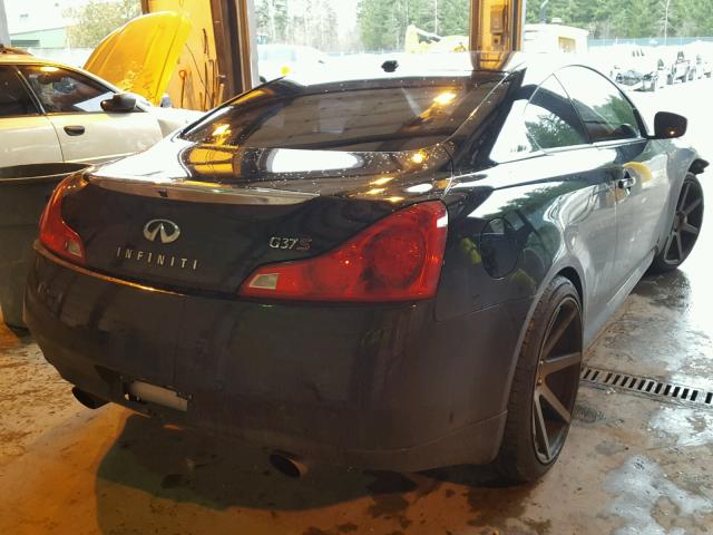 JN1CV6EK0BM214495 - 2011 INFINITI G37 BASE BLACK photo 4