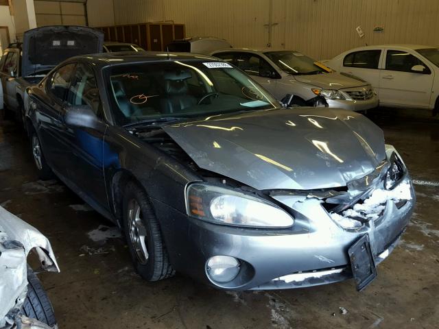 2G2WS522441335552 - 2004 PONTIAC GRAND PRIX GRAY photo 1