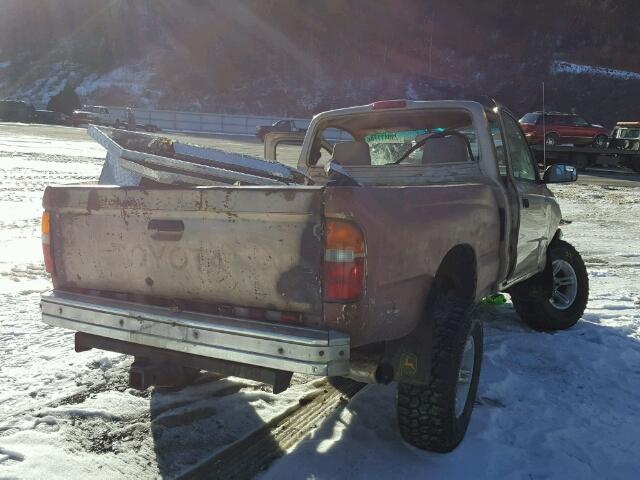 4TAPM62N7TZ158569 - 1996 TOYOTA TACOMA GOLD photo 4