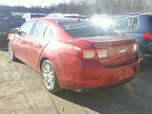 1G11D5RR4DF103358 - 2013 CHEVROLET MALIBU 1LT BURGUNDY photo 3