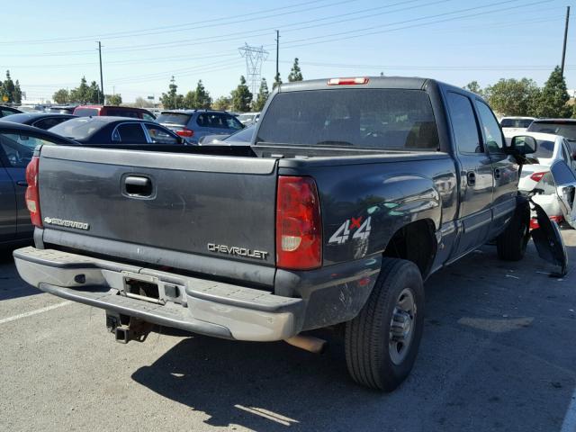 1GCGK13U73F206611 - 2003 CHEVROLET SILVERADO CHARCOAL photo 4