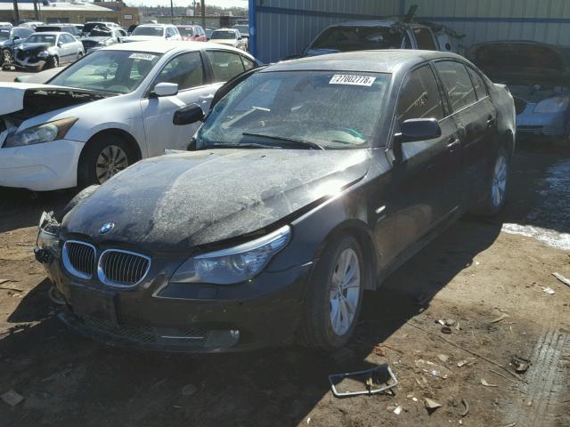 WBANV93509C133885 - 2009 BMW 535 XI Siyah fotoğraf 2