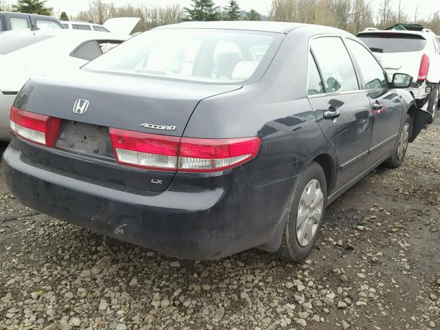 1HGCM56324A042428 - 2004 HONDA ACCORD LX BLACK photo 4