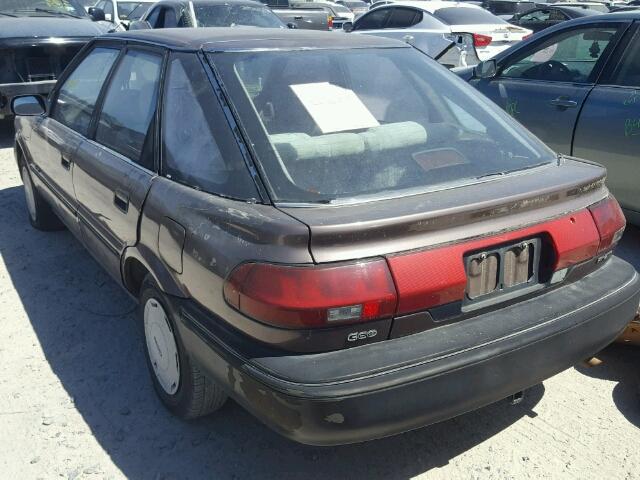 1Y1SK716XLZ090056 - 1990 GEO PRIZM BASE BROWN photo 3