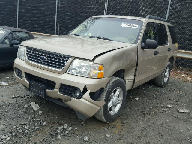 1FMZU73K35UB41741 - 2005 FORD EXPLORER X TAN photo 2