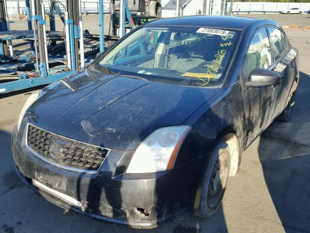 3N1AB61E78L702331 - 2008 NISSAN SENTRA 2.0 BLACK photo 2