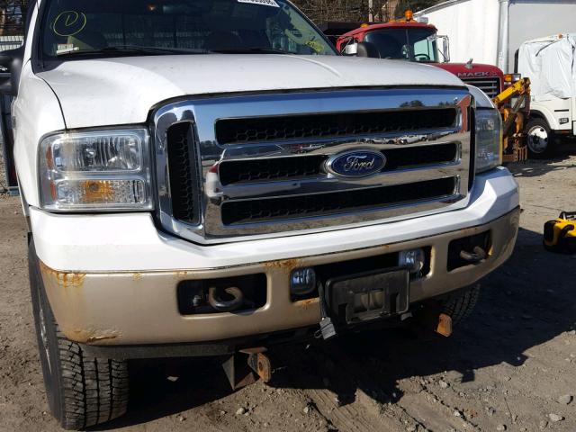 1FTSF31P96ED00720 - 2006 FORD F350 SRW S WHITE photo 9