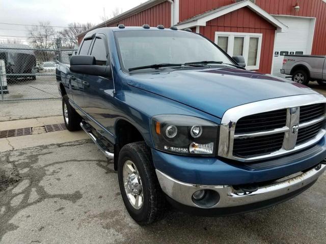 3D7KS28C35G837959 - 2005 DODGE RAM 2500 S BLUE photo 1