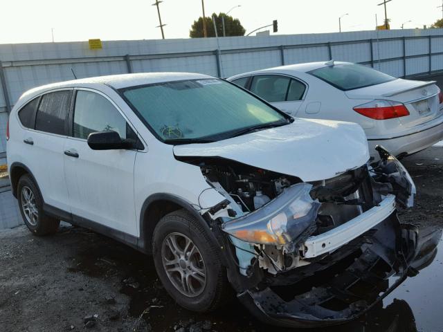 2HKRM3H33CH502889 - 2012 HONDA CR-V LX WHITE photo 1