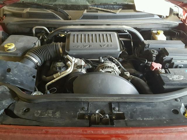 1J8HG48N86C145535 - 2006 JEEP COMMANDER წითელი ფოტო 7