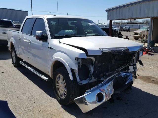 1FTFW1CV1AKE45973 - 2010 FORD F150 SUPER WHITE photo 1