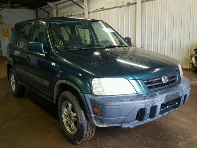 JHLRD18651C035579 - 2001 HONDA CR-V EX GREEN photo 1