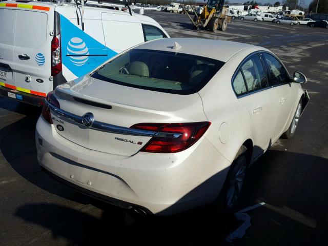 2G4GK5EX7E9214925 - 2014 BUICK REGAL WHITE photo 4