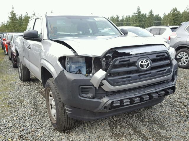 5TFRX5GN1GX073378 - 2016 TOYOTA TACOMA ACC SILVER photo 1