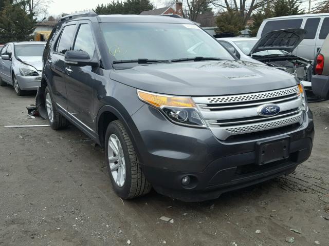 1FM5K8D86FGC35190 - 2015 FORD EXPLORER X GRAY photo 1