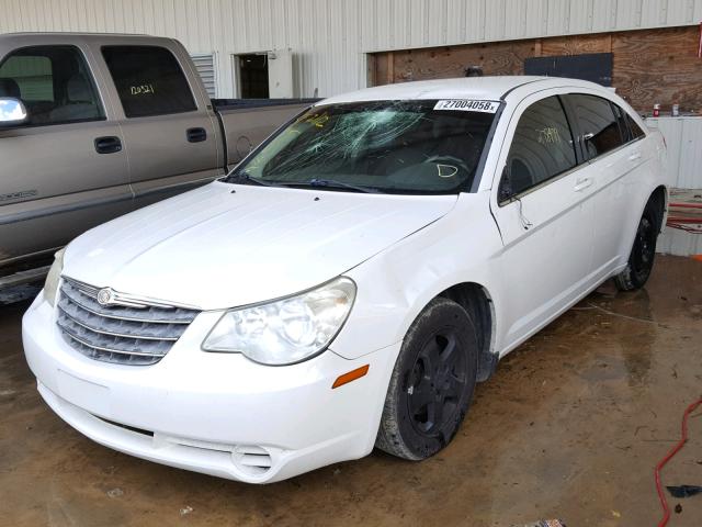 1C3LC46K68N206205 - 2008 CHRYSLER SEBRING LX WHITE photo 2