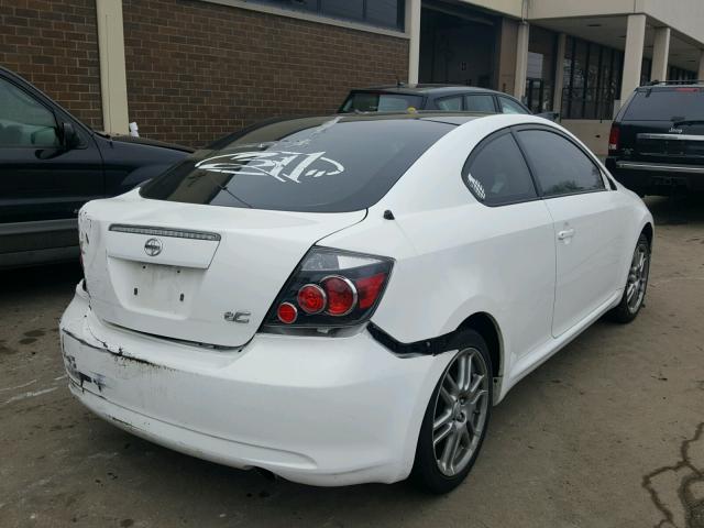 JTKDE167680265281 - 2008 TOYOTA SCION TC 白色 照片 4