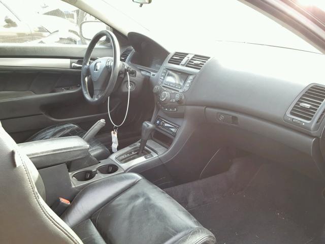 1HGCM82654A006668 - 2004 HONDA ACCORD EX BLACK photo 5