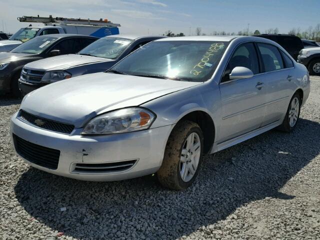 2G1WG5E37D1113548 - 2013 CHEVROLET IMPALA LT GRAY photo 2