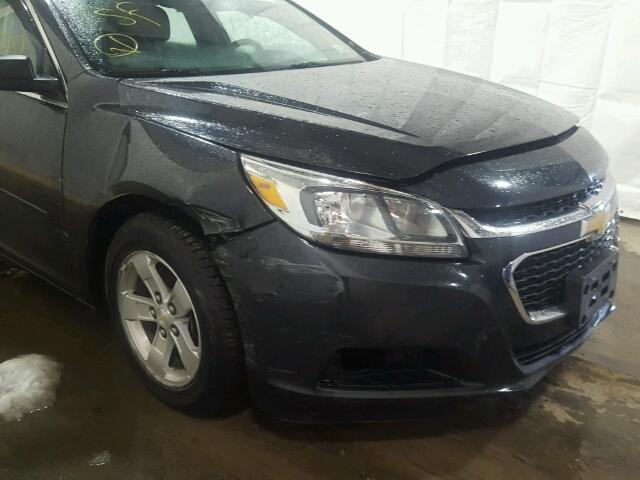 1G11B5SLXEF122302 - 2014 CHEVROLET MALIBU LS გრაფიტი ფოტო 9