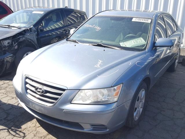 5NPET46C89H450596 - 2009 HYUNDAI SONATA GLS SILVER photo 2