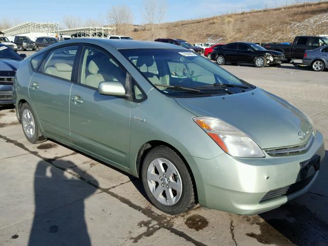 JTDKB20U083423852 - 2008 TOYOTA PRIUS GREEN photo 1