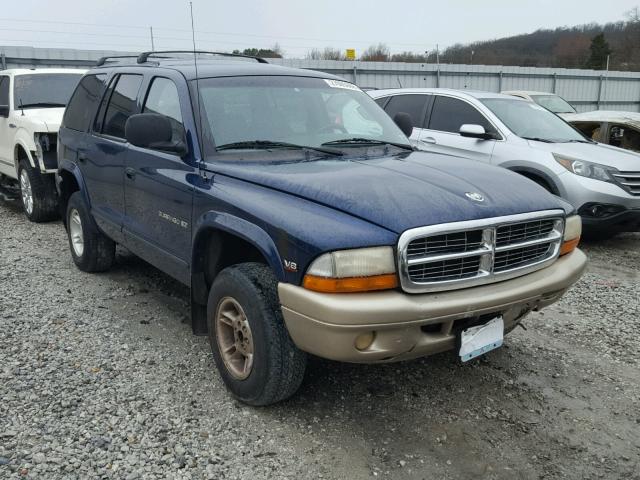 1B4HS28Y1XF664525 - 1999 DODGE DURANGO BLUE photo 1