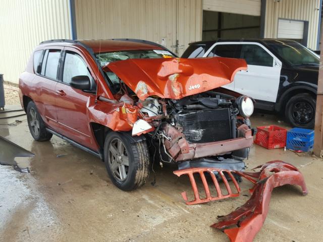 1J4NT4FBXAD612188 - 2010 JEEP COMPASS SP ORANGE photo 1